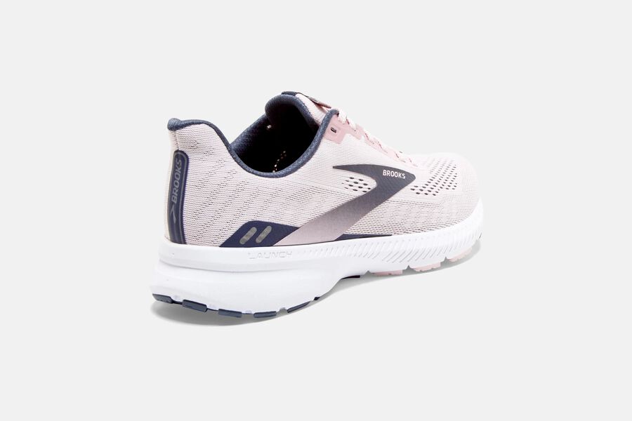 Brooks Launch 8 Road Running Shoes Womens - Pink/Black - YEANK-2956